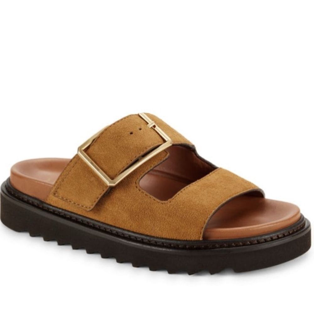 Zadig & Voltaire Alpha Cecilia real suede Sandal in Brown Suede. French 40 - Picture 14 of 15